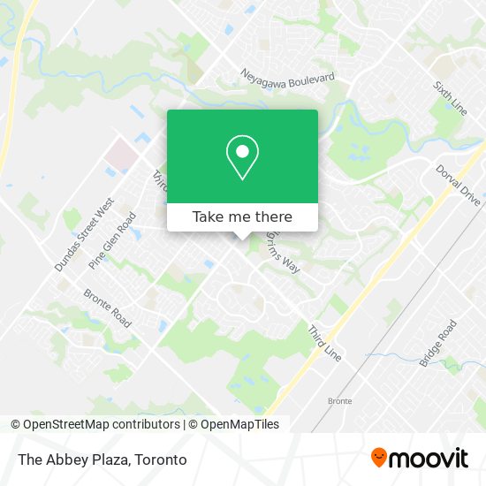 The Abbey Plaza map