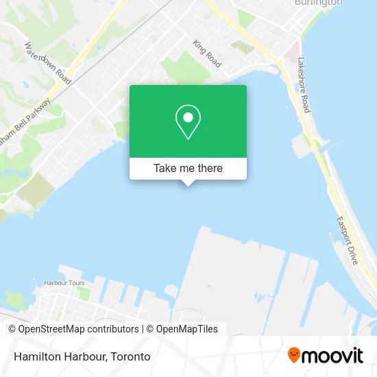 Hamilton Harbour map