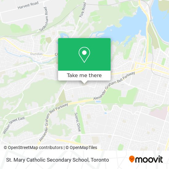 St. Mary Catholic Secondary School map