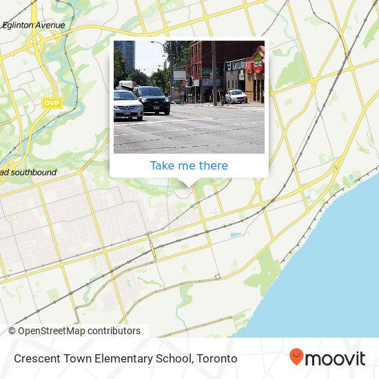 Crescent Town Elementary School map