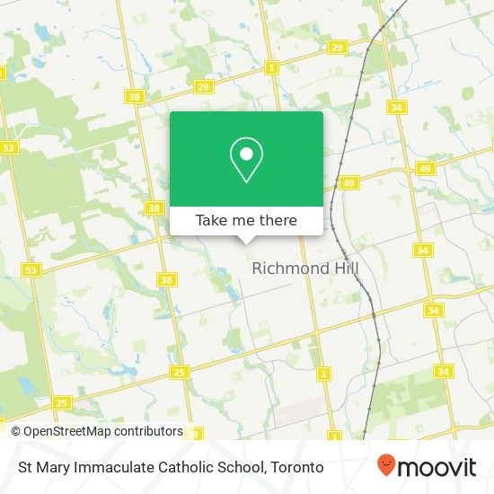 St Mary Immaculate Catholic School plan