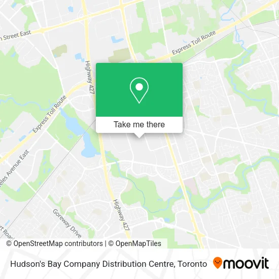 Hudson's Bay Company Distribution Centre plan