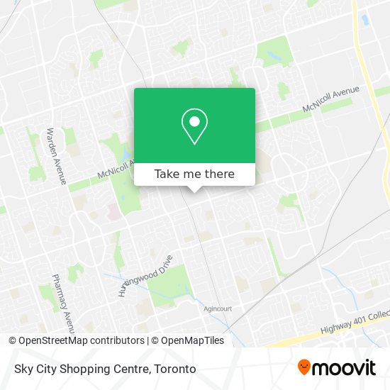 Sky City Shopping Centre map