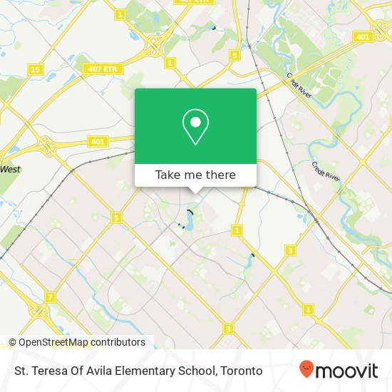 St. Teresa Of Avila Elementary School plan