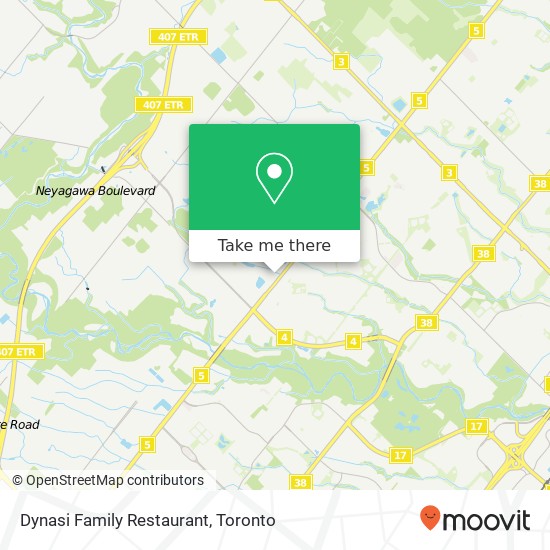 Dynasi Family Restaurant plan