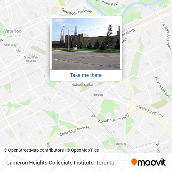 Cameron Heights Collegiate Institute plan