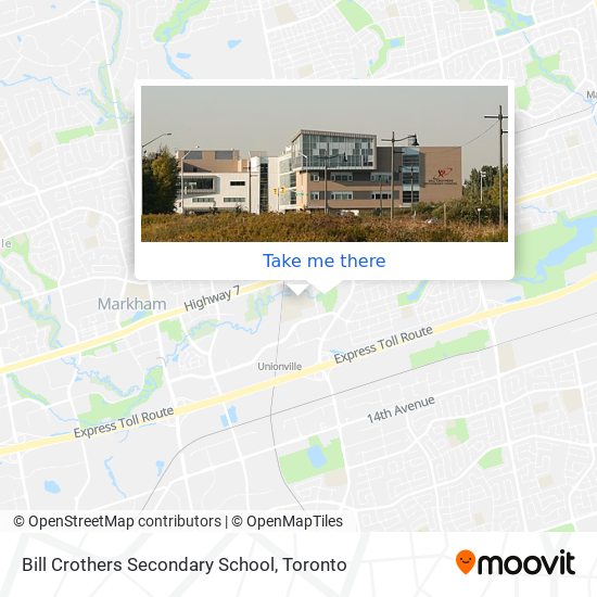 Bill Crothers Secondary School map