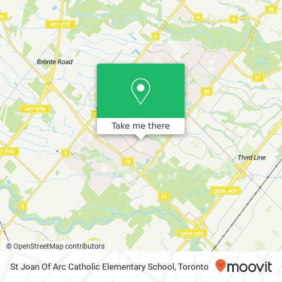 St Joan Of Arc Catholic Elementary School map