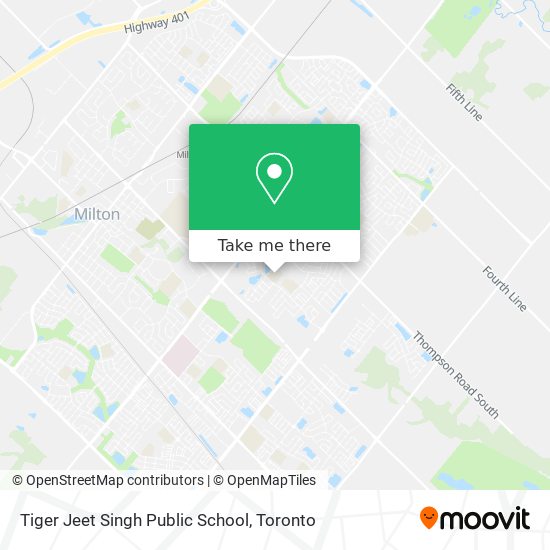 Tiger Jeet Singh Public School map
