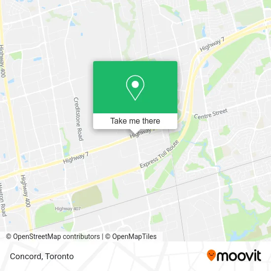 Concord map