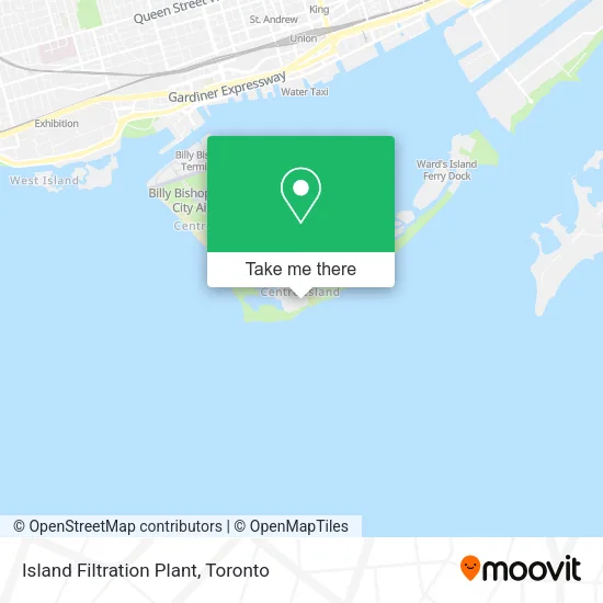 Island Filtration Plant map