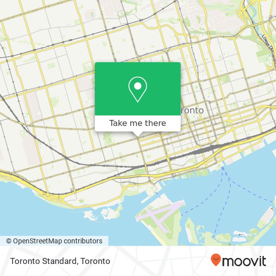 Toronto Standard map