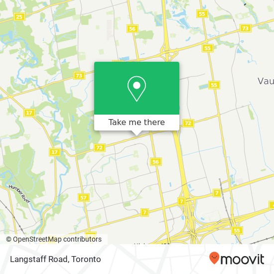 Langstaff Road map