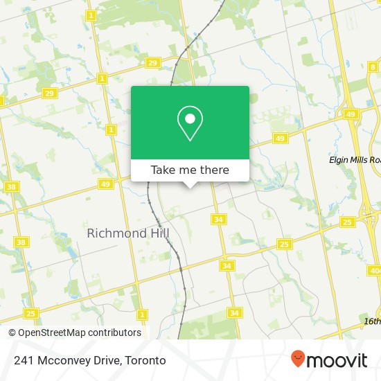 241 Mcconvey Drive map