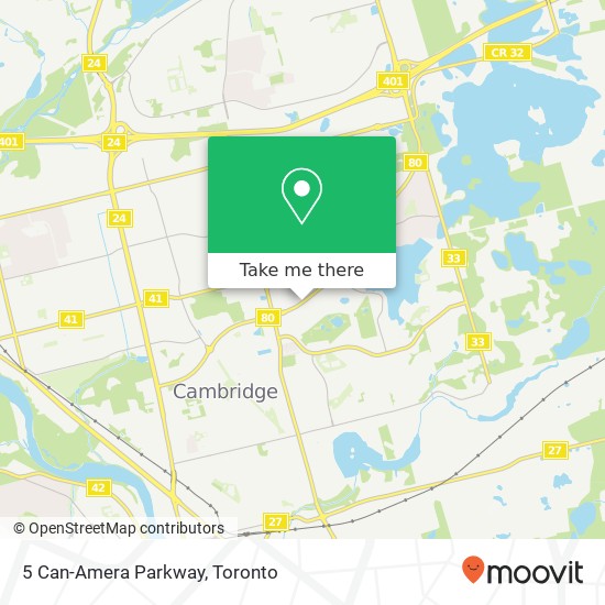 5 Can-Amera Parkway map