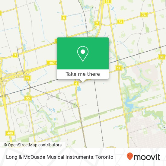 Long & McQuade Musical Instruments map