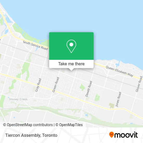 Tiercon Assembly map