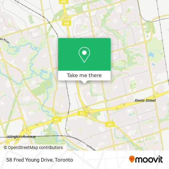 58 Fred Young Drive map