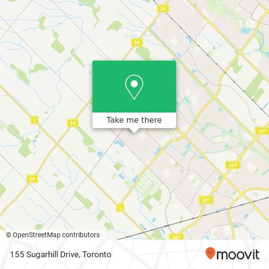 155 Sugarhill Drive map