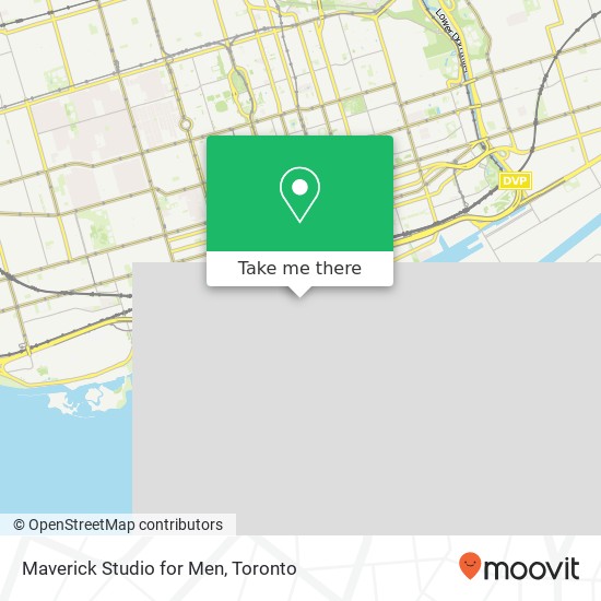 Maverick Studio for Men map