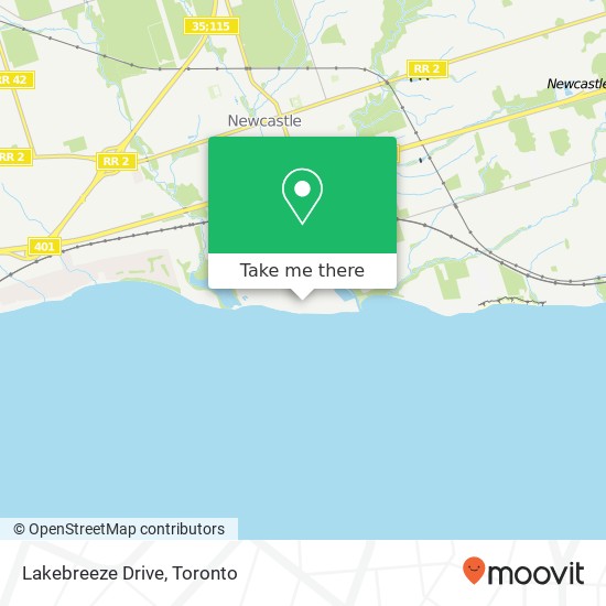 Lakebreeze Drive map