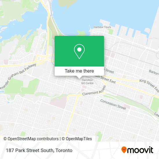 187 Park Street South map