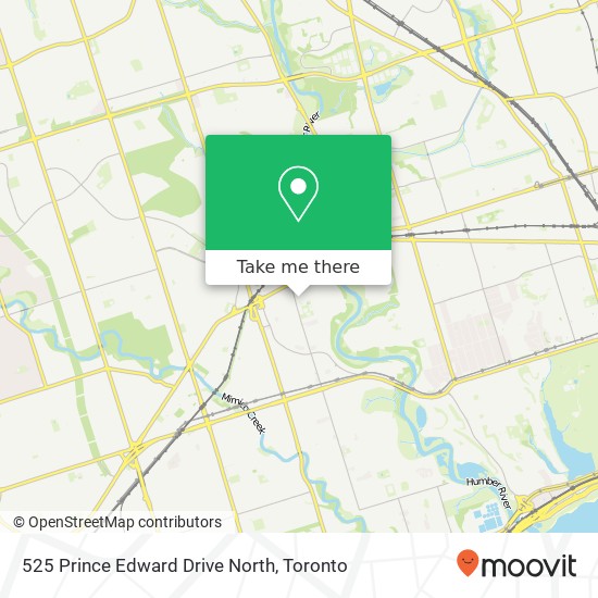 525 Prince Edward Drive North map