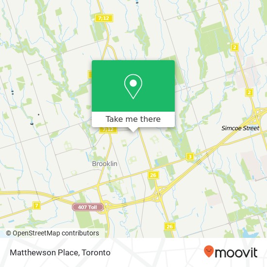 Matthewson Place map