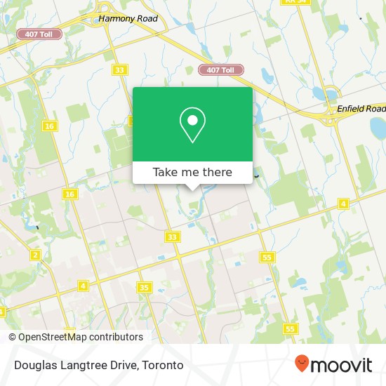 Douglas Langtree Drive map