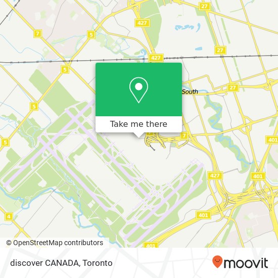 discover CANADA map