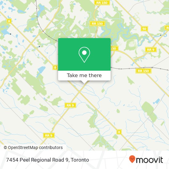 7454 Peel Regional Road 9 map