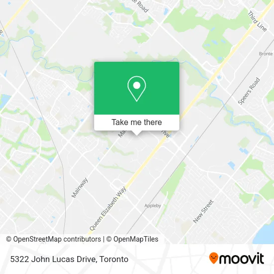 5322 John Lucas Drive map