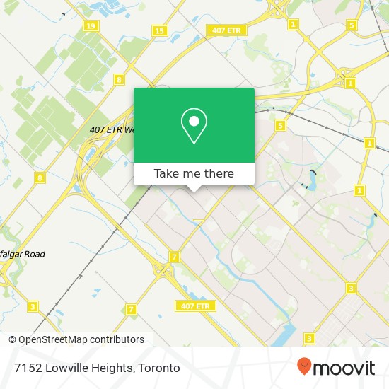 7152 Lowville Heights map