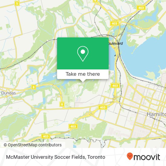 McMaster University Soccer Fields plan