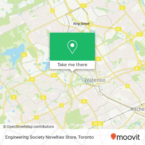 Engineering Society Novelties Store map