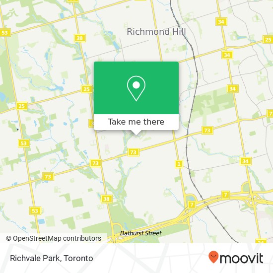 Richvale Park map