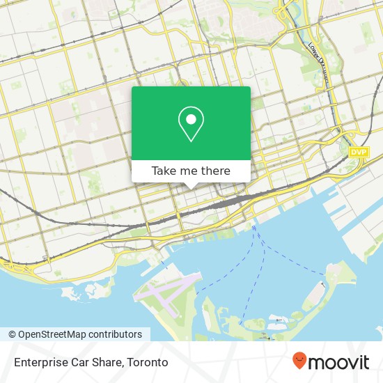 Enterprise Car Share map