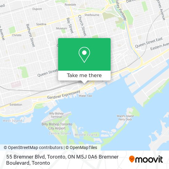 55 Bremner Blvd, Toronto, ON M5J 0A6 Bremner Boulevard plan