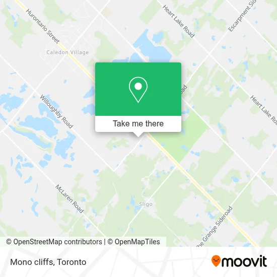 Mono cliffs map