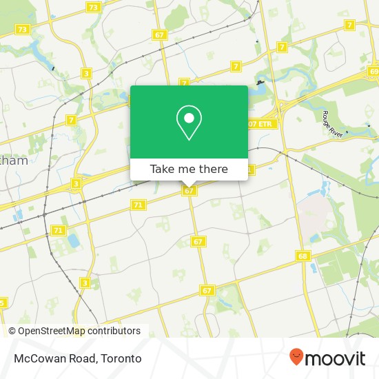 McCowan Road plan