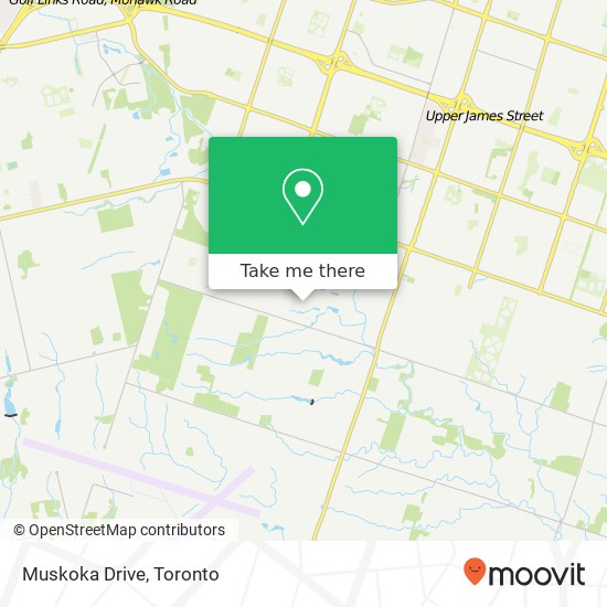 Muskoka Drive map