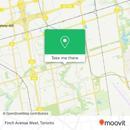 Finch Avenue West plan