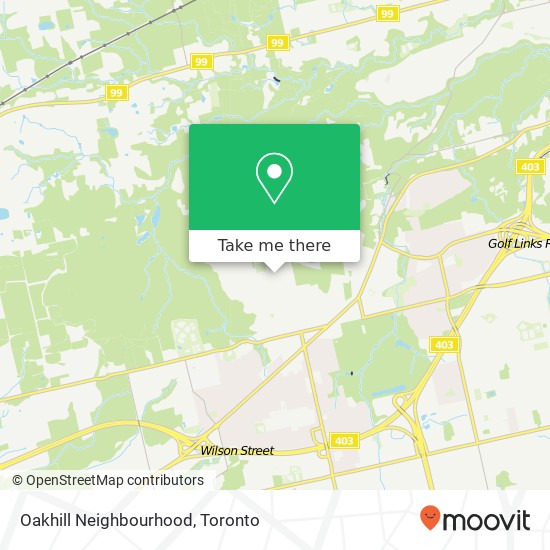 Oakhill Neighbourhood map