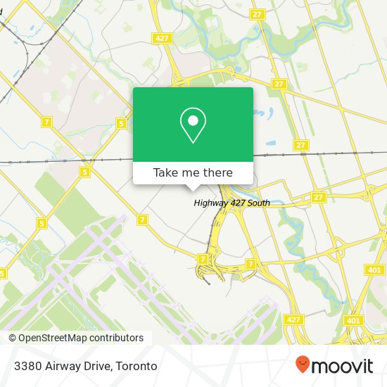 3380 Airway Drive map