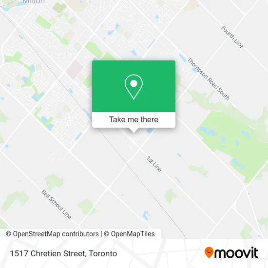 1517 Chretien Street map