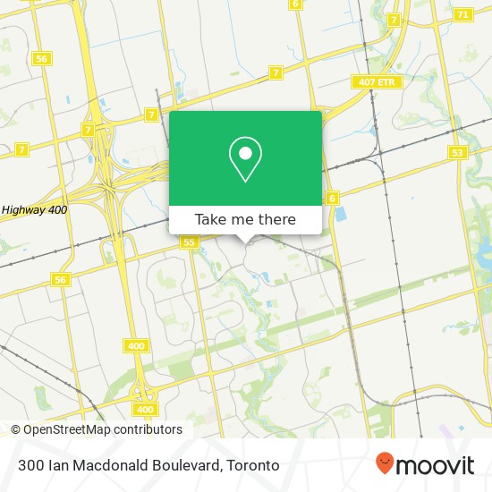 300 Ian Macdonald Boulevard map