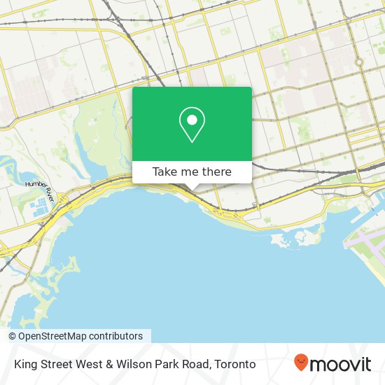 King Street West & Wilson Park Road plan