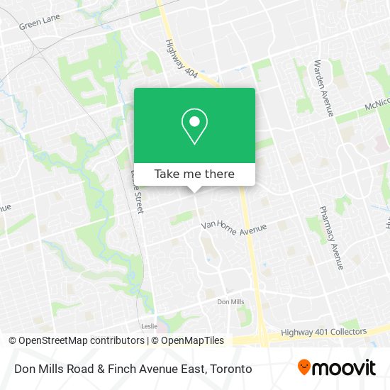 Don Mills Road & Finch Avenue East plan