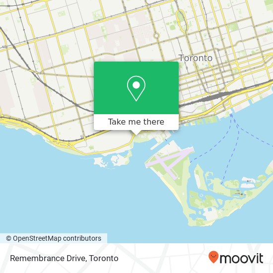 Remembrance Drive map