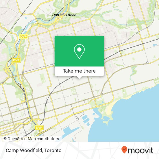 Camp Woodfield map